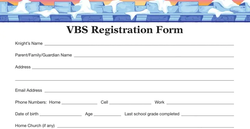 Vbs Online Form ≡ Fill Out Printable Pdf Forms Online