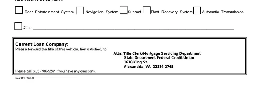 Entering details in vehicle 10 day payoff letter sample stage 2