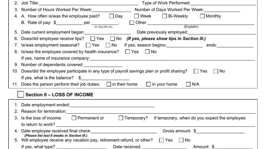 step 2 to completing florida verification income