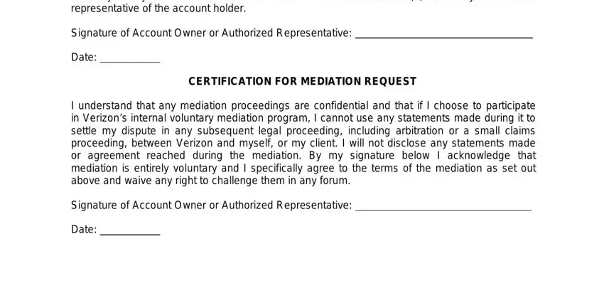 Finishing notice of dispute form verizonwireless stage 4