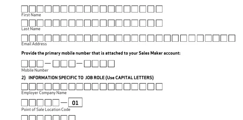 portion of empty spaces in verizon sasles maker