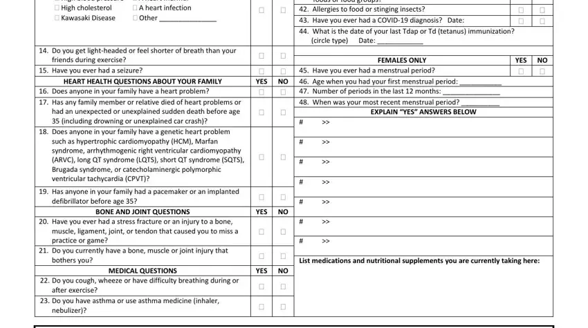 vhsl form High blood pressure  A heart, Do you get lightheaded or feel, friends during exercise  Have you, HEART HEALTH QUESTIONS ABOUT YOUR, Does anyone in your family have a, Does anyone in your family have a, Has anyone in your family had a, defibrillator before age, BONE AND JOINT QUESTIONS, Have you ever had a stress, muscle ligament joint or tendon, Do you currently have a bone, bothers you, MEDICAL QUESTIONS  Do you cough, and after exercise fields to complete