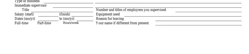 part 3 to filling out employment virginia application