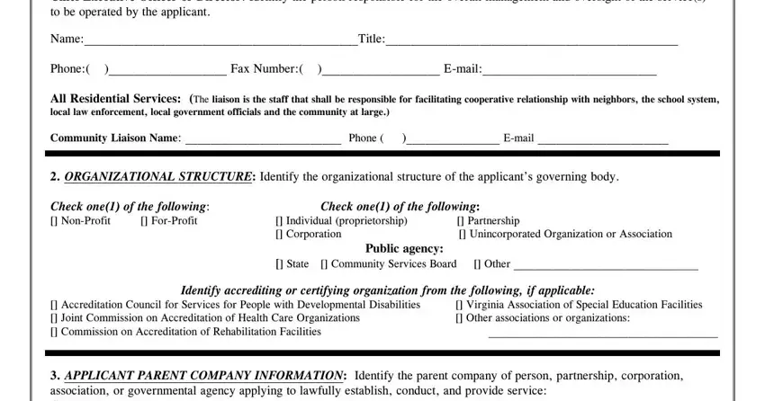 Finishing va initial application licensing step 2