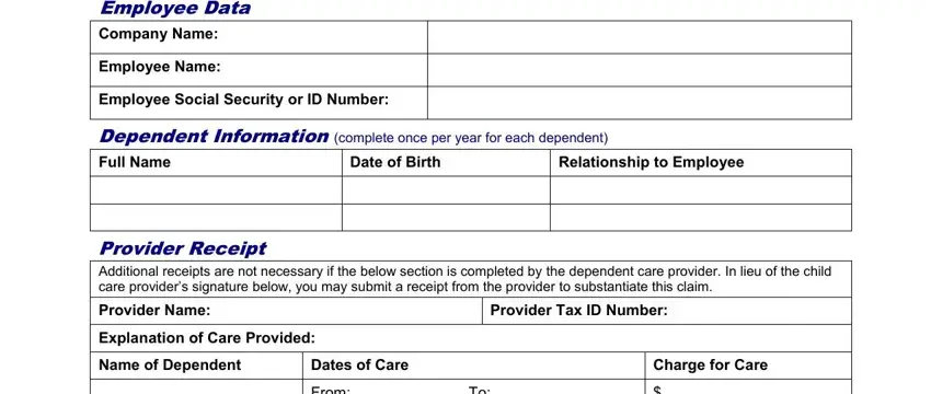 portion of gaps in vita flex forms