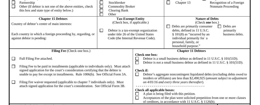 step 2 to finishing what official form 106i