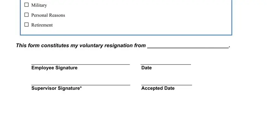 Finishing voluntary quit form california stage 2