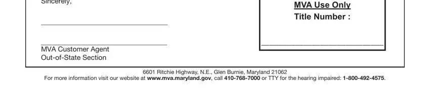 part 2 to completing maryland out of state lienholder letter