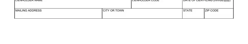 step 3 to entering details in dmv 66 vsa form