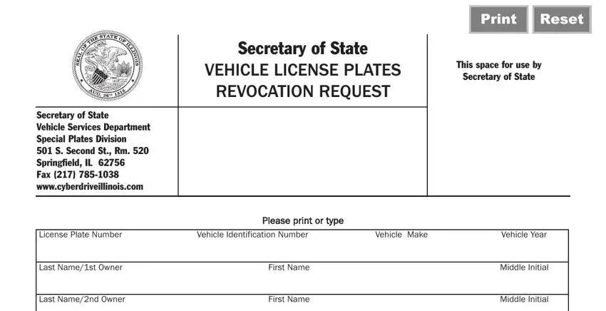 application for license plates for sr in il empty fields to consider