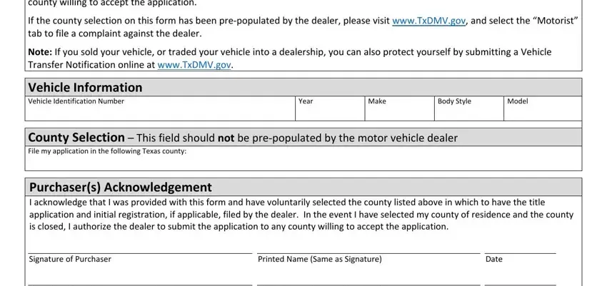 texas county of issuance empty spaces to fill out