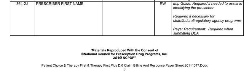 vyvanse coupon 2020 PRESCRIBER FIRST NAME, Payer Requirement Required when, Required if necessary for, Payer Requirement Required when, Materials Reproduced With the, and Patient Choice  Therapy First blanks to insert