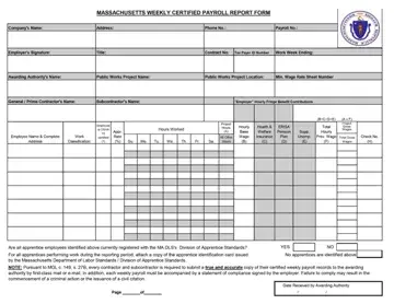 Weekly Payroll Form Preview