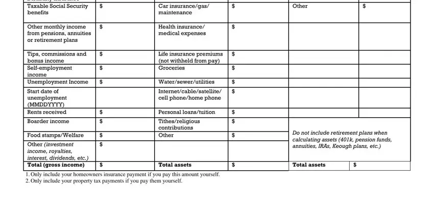 stage 5 to finishing wells fargo mortgage assistance application