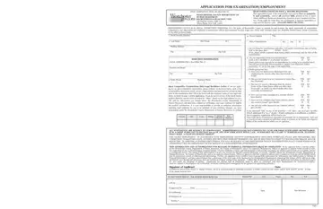 Westchester County Application Form Preview