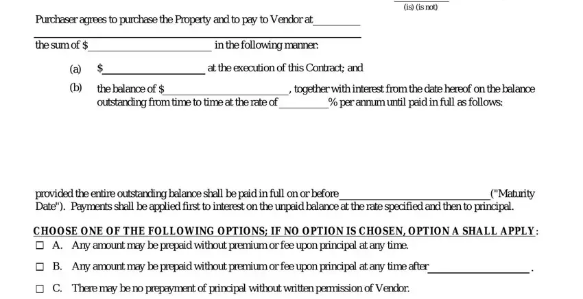 part 2 to completing land contract wi