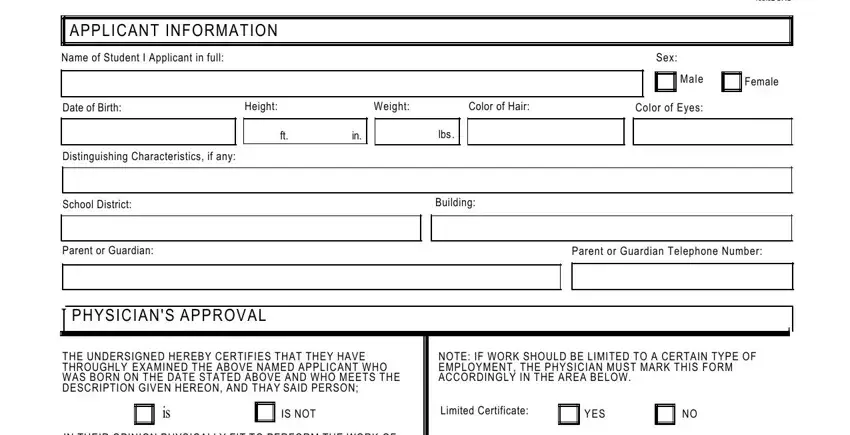 Completing workers permit application part 3