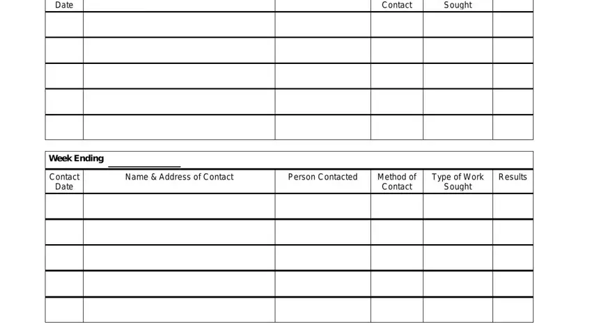 Entering details in work search form ides part 2