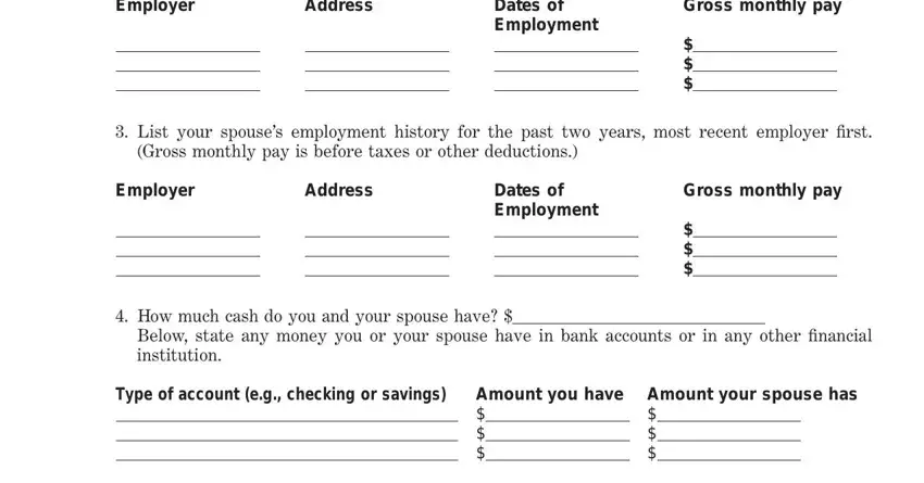 part 5 to completing Writ Of Certiorari Form