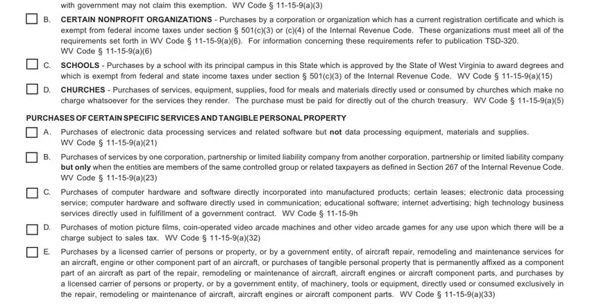 Wv Tax Exempt Form ≡ Fill Out Printable PDF Forms Online