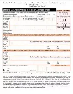PS Form 3575 Preview