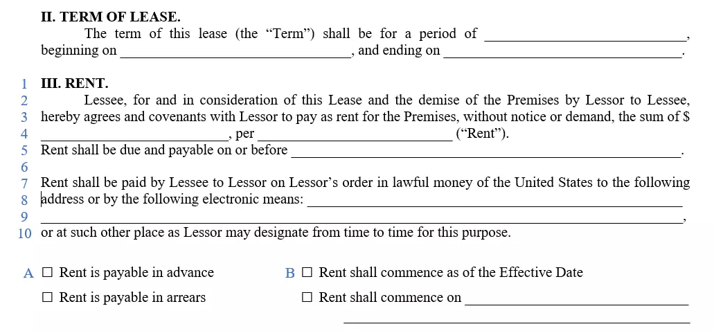 Commercial Lease Agreement Templates_4