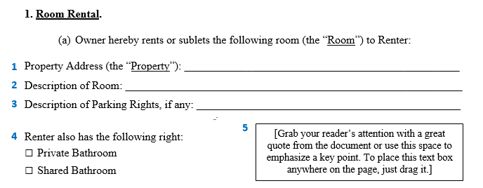 Room Rental Agreement_2
