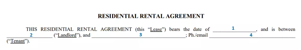 Simple One page Rental Agreement_1