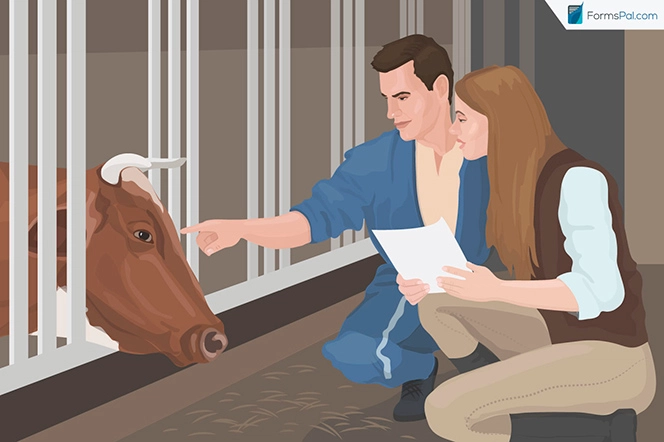 Livestock Bill of Sale Meeting the Buyers