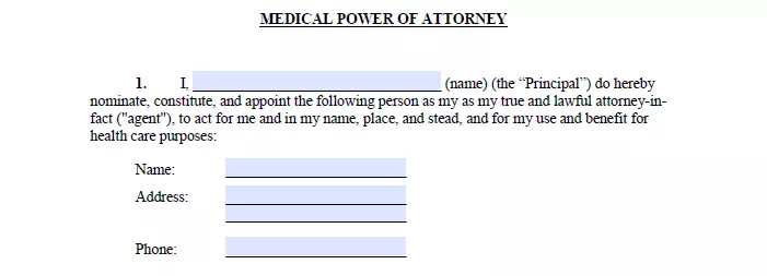living will medical power of attorney