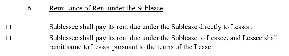 filling out the landlord consent to sublease form step 8