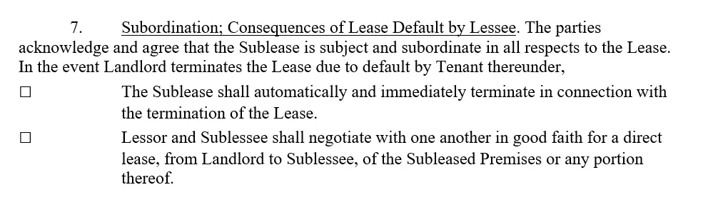 filling out the landlord consent to sublease form step 9