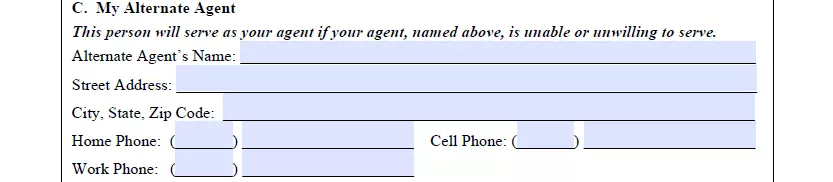 Additional agent adding of Utah mpoa document