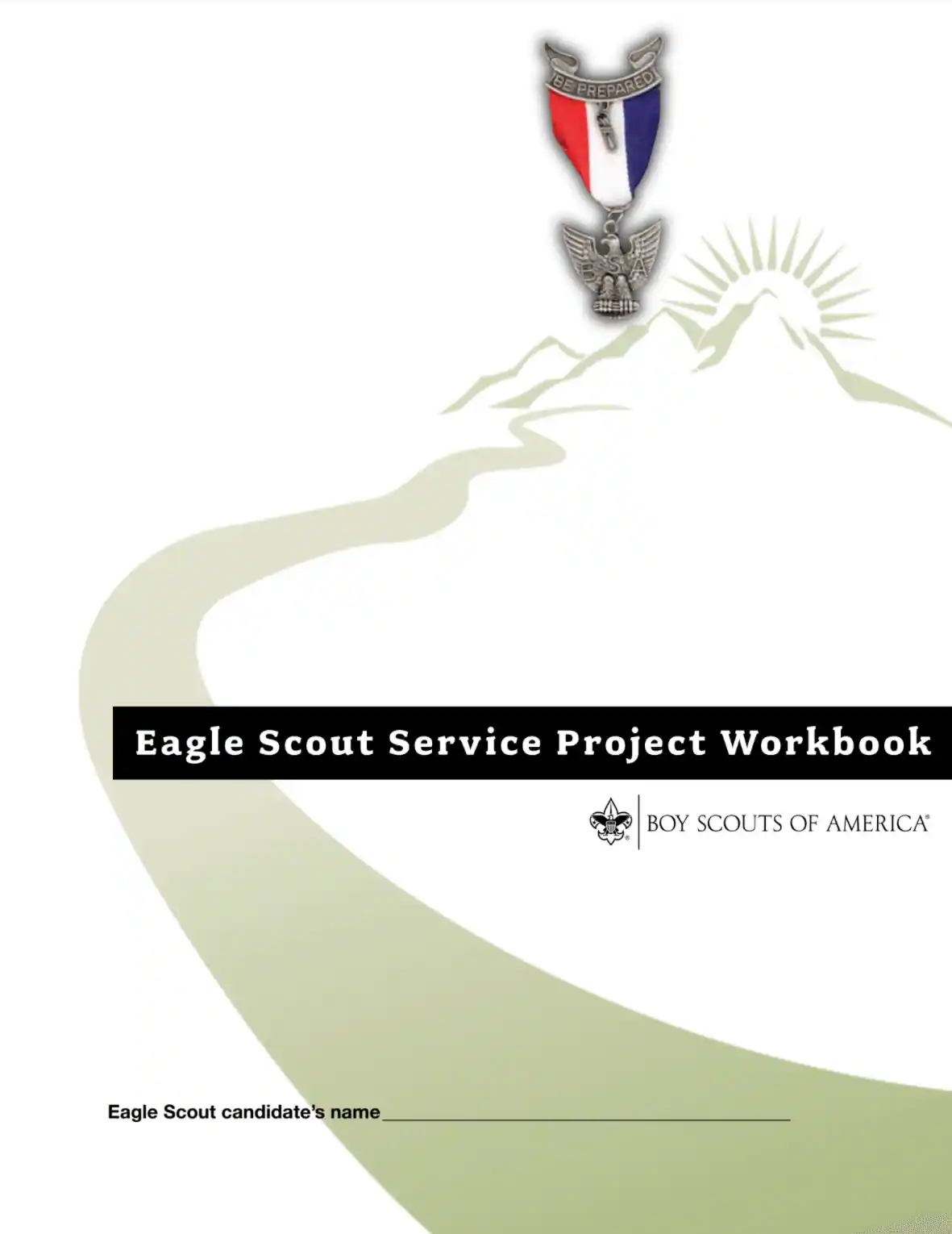 eagle scout project workbook