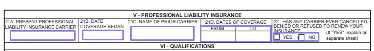 step 10 tell about your insurance - filling out a va form 10-2850a