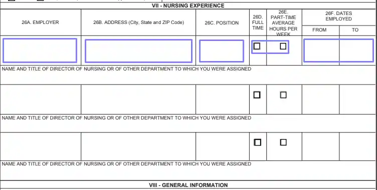 step 12 list your workplaces - filling out a va form 10-2850a