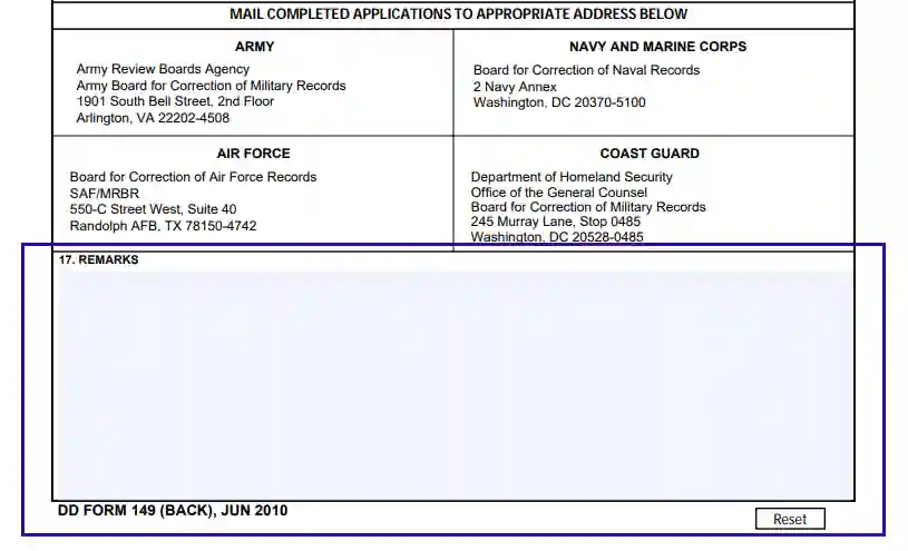 air force board for correction of military records