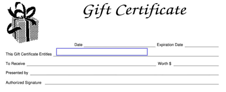 step 3 add the receiver’s name filling out a gift certificate template