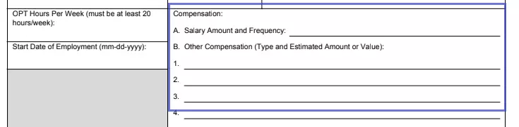 step 3.3 complete the employer’s information filling out an ice form i 983