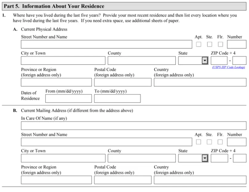 N400 Printable Form 2023 Printable Forms Free Online