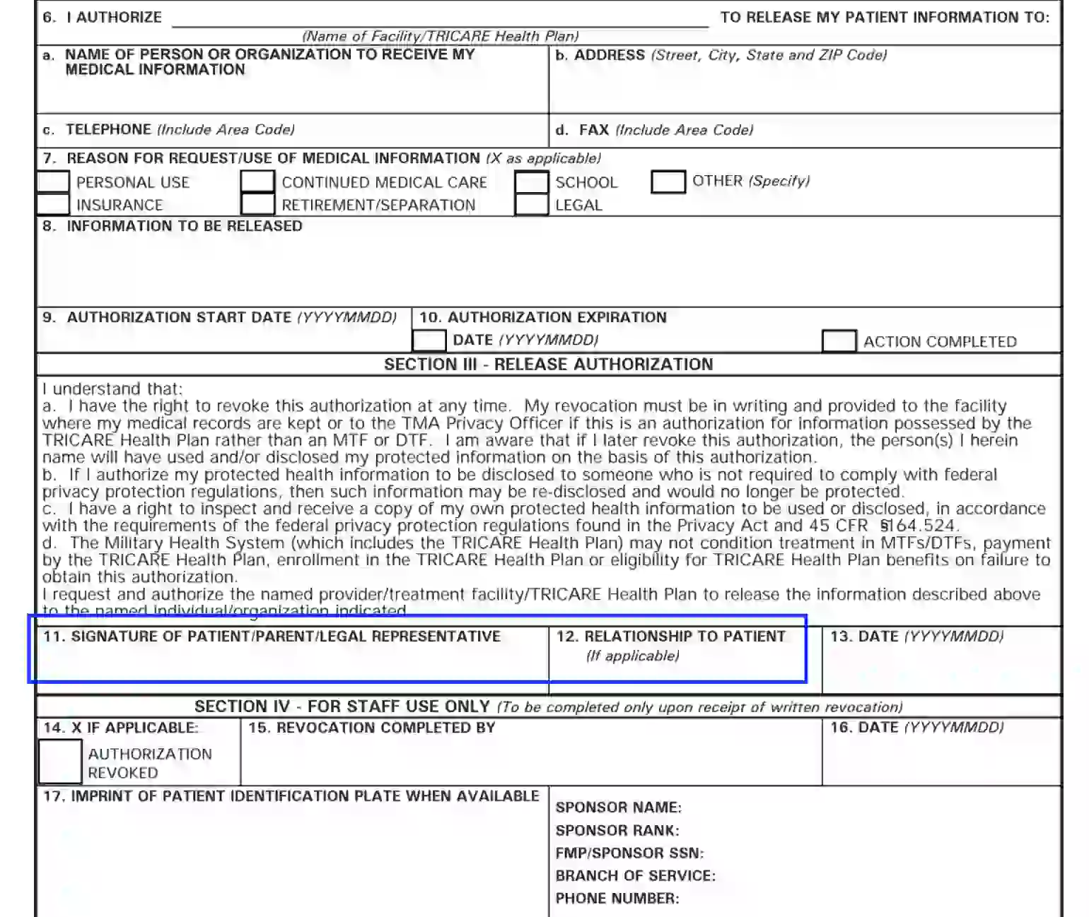 DD Form 2870 ≡ Fill Out Printable PDF Forms Online
