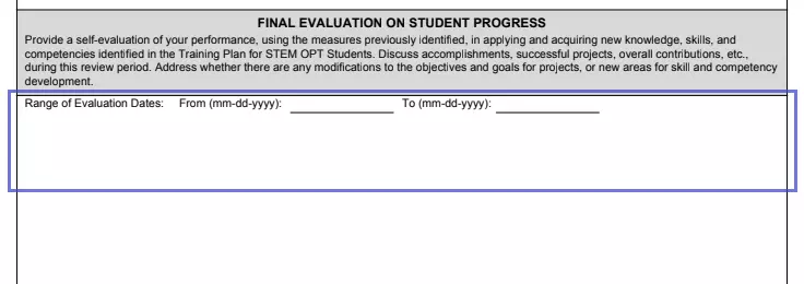 step 7.2 evaluate the student’s work filling out an ice form i 983