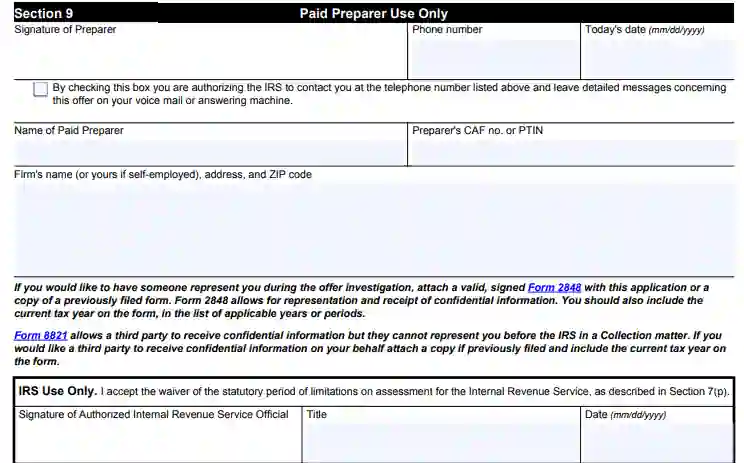 IRS Form 656-B ≡ Fill Out Printable PDF Forms Online