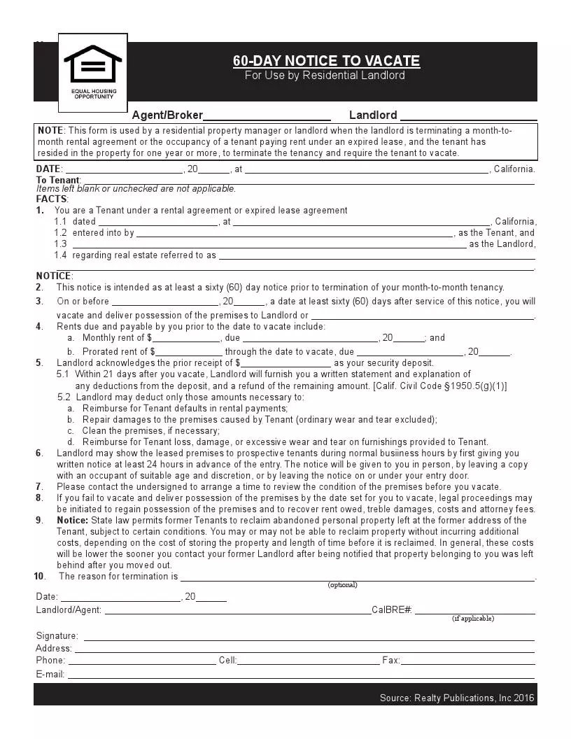 Lease Termination Agreement California (60-day notice)_secured