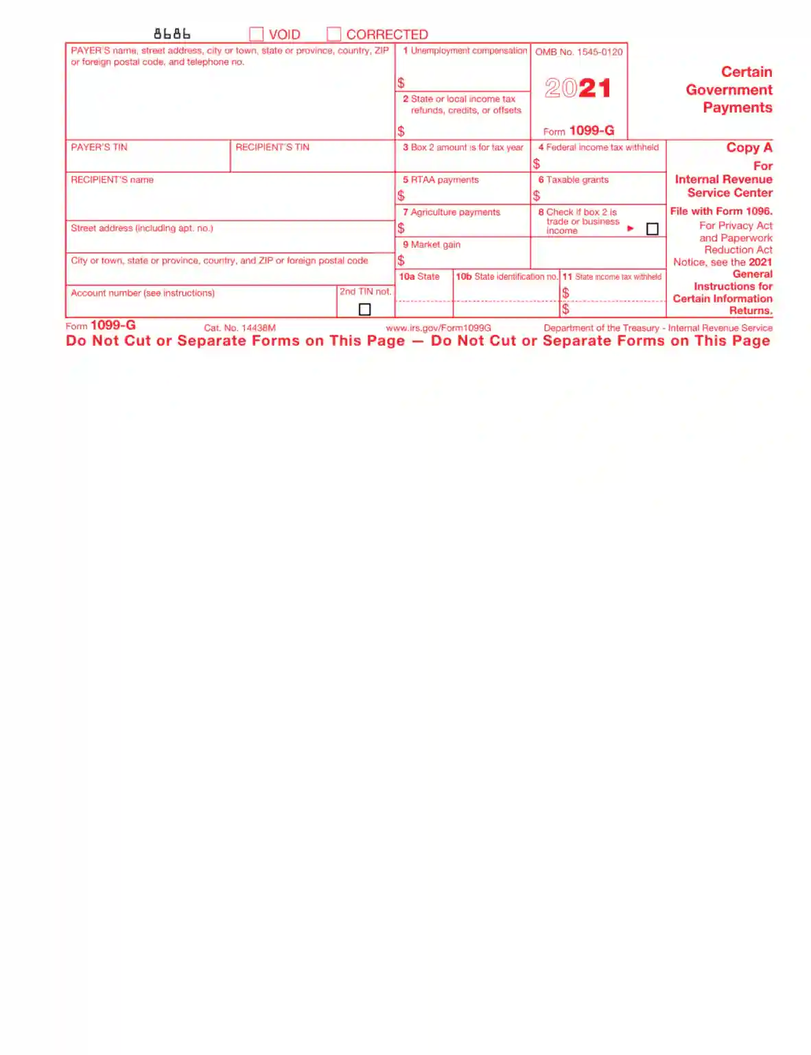 irs form 1099 g