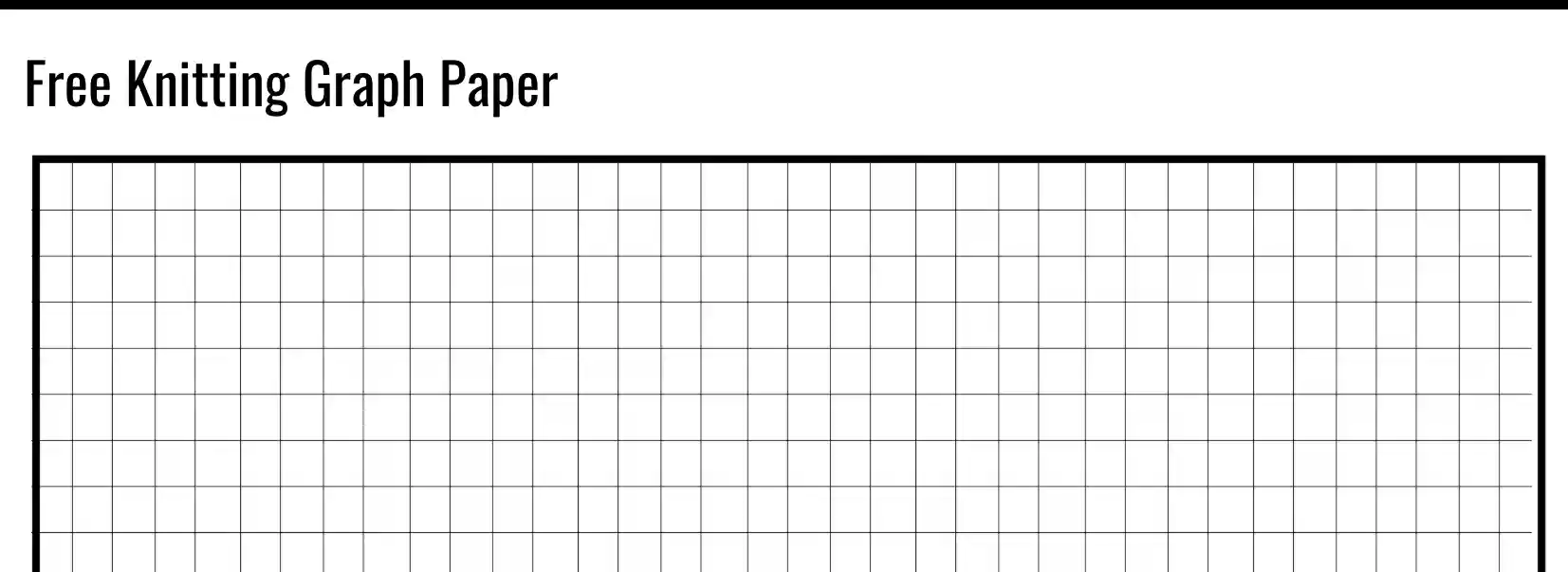 Free Online Graph Paper / Inverted