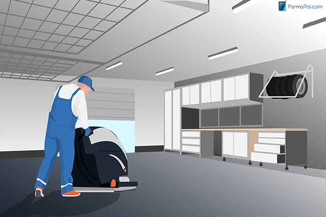 step 1 clean the garage - how to rent out a garage