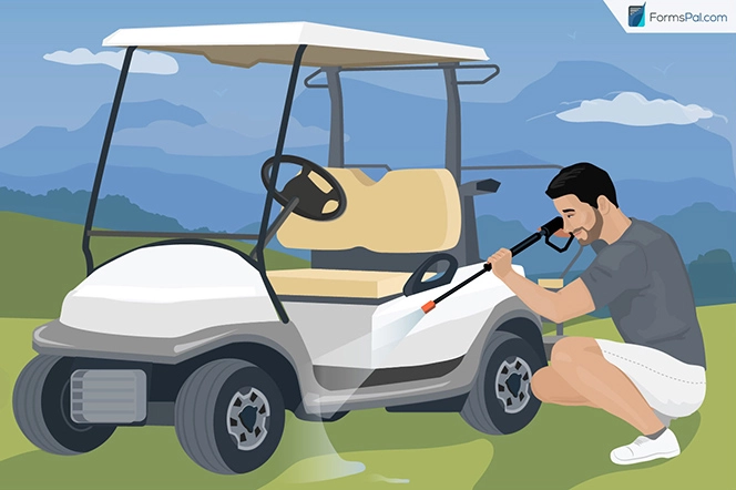 step 1 repair the golf cart - how do i sell my golf cart