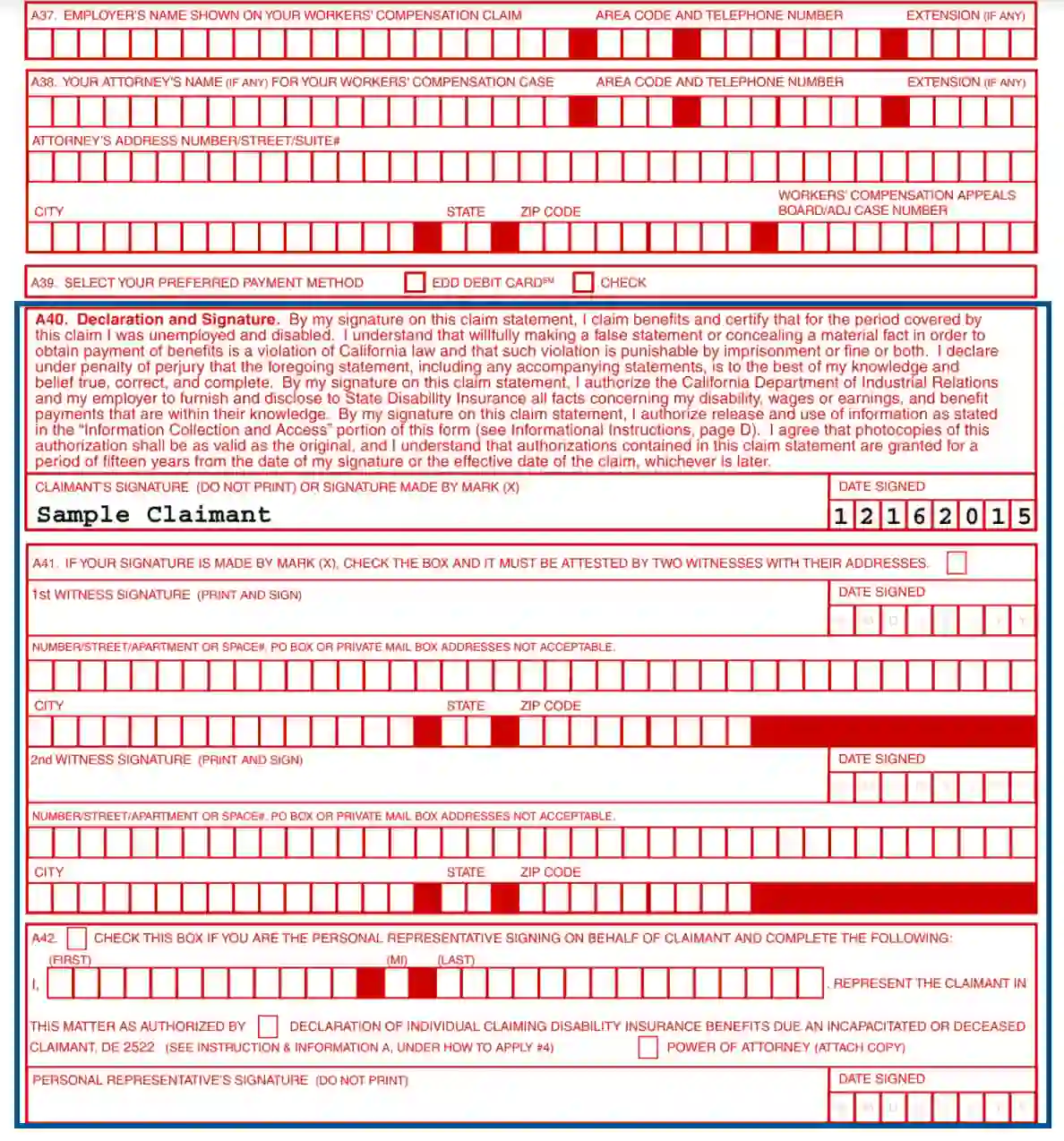 De 2501 Form 2023 Printable Printable Forms Free Online