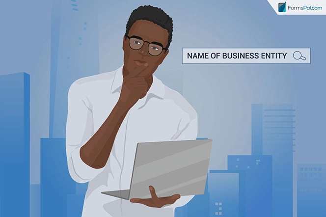 step 2 select the name of your business entity how to set up an llc